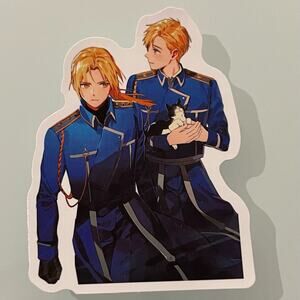 5/$10 Waterproof Vinyl Sticker-Gearous Elric Brothers